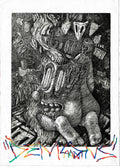 "Demons" Etching