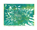 "καρέκλα στην θάλασσα" woodcut
